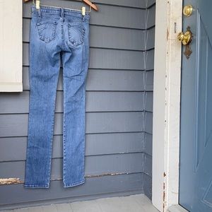 JAMES JEANS COUTURE blue denim extra long skinny jeans